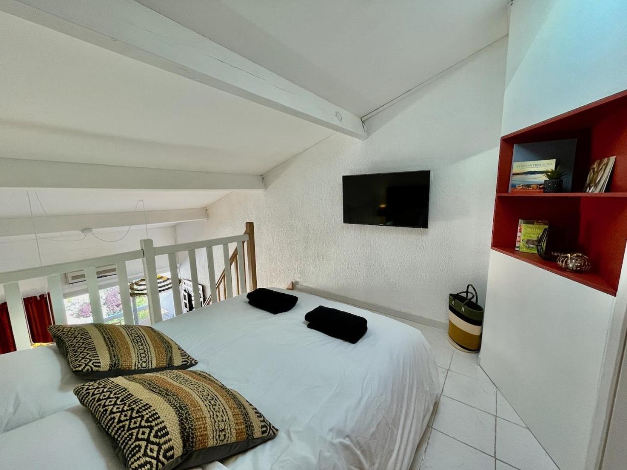 Golfes Clairs - Duplex Climatise - Wifi Daire Argelès-sur-Mer Dış mekan fotoğraf